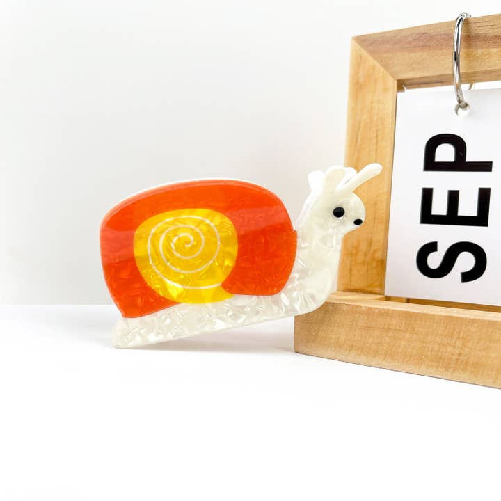 mildstyles - Wholesale Hair Clip - Women's - Snail and Fox PVC Hair Claw Clip
