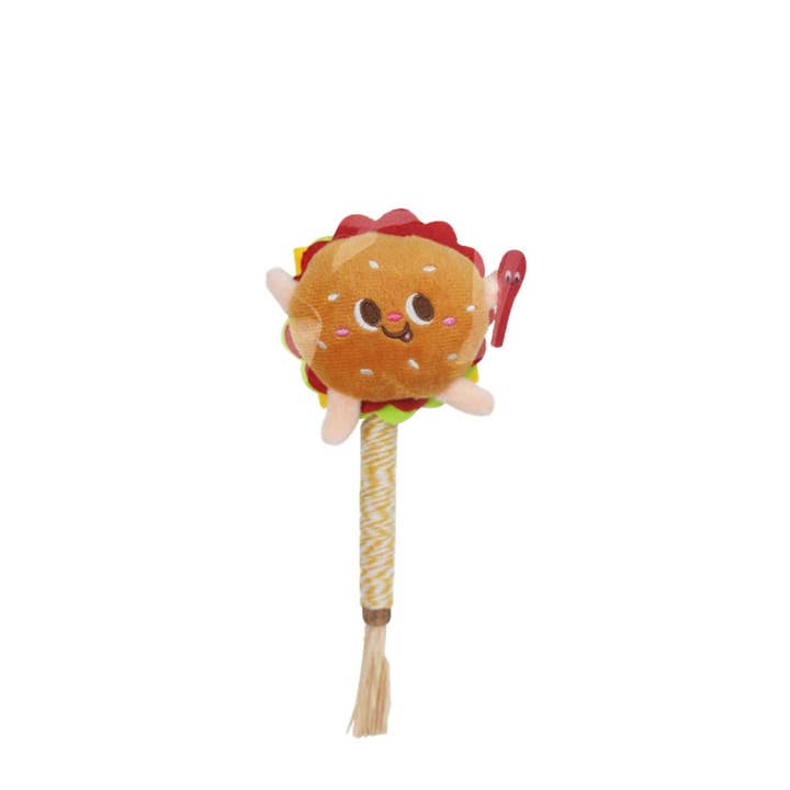 Cheerhunting - Wholesale Pet Toy - Cat - Moo – Plush Vegetable Cat Teaser Wand