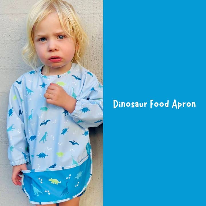 Dinosaur Food Apron - Small (Copy) for wholesale by munchi