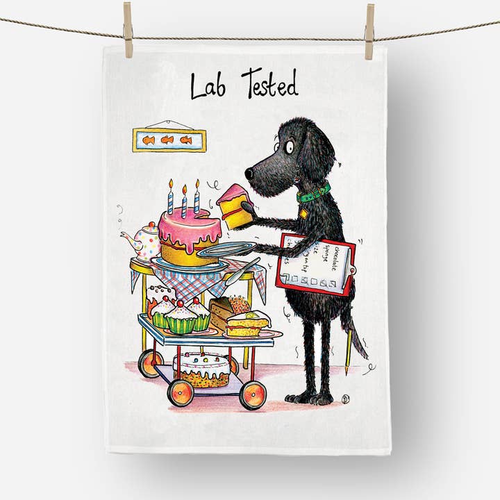 Lab Tested Tea Towel for wholesale by Draw UK