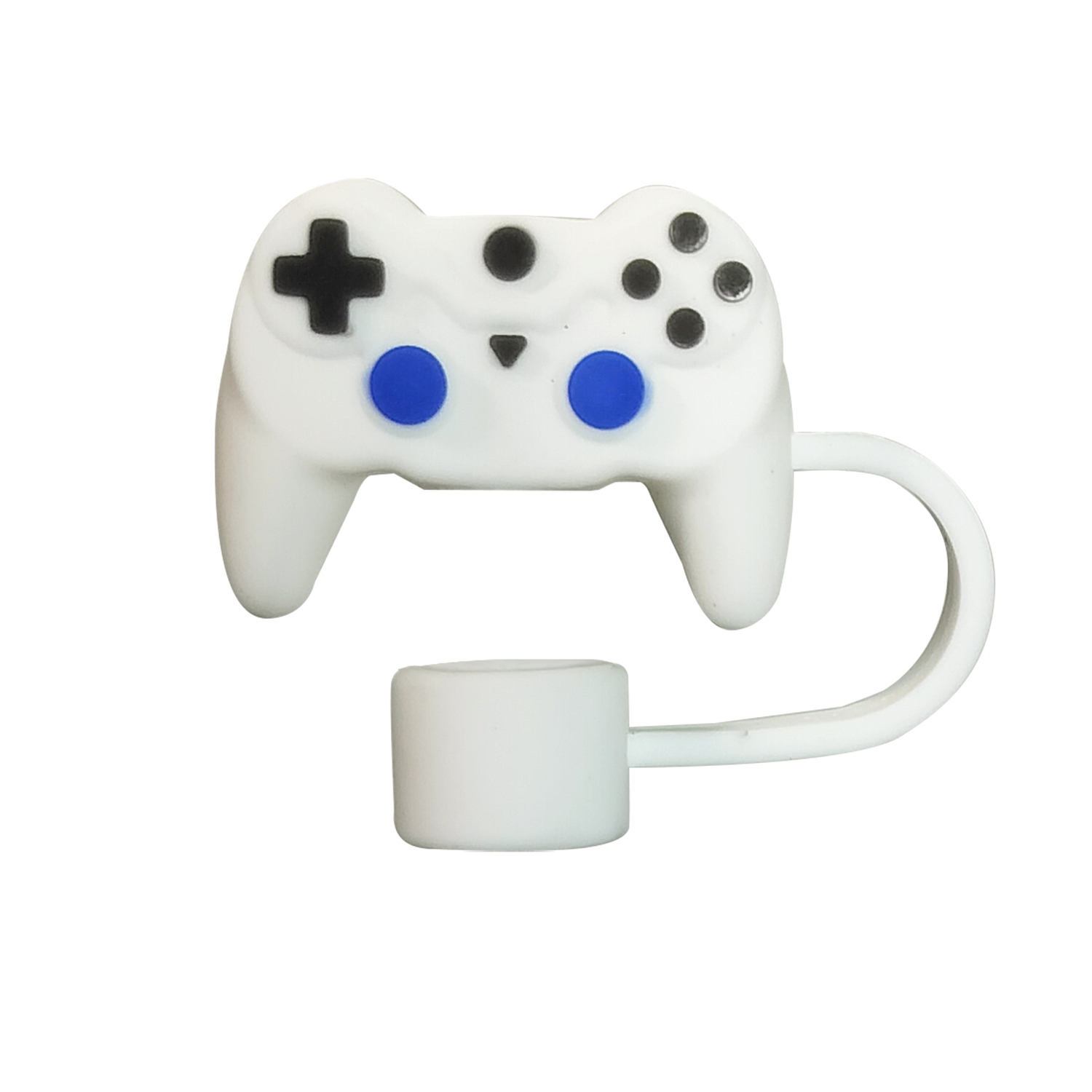 Sparkle Being - Wholesale Drinking straw - 10mm Game Silicone Straw Top Cover for Tumblers0