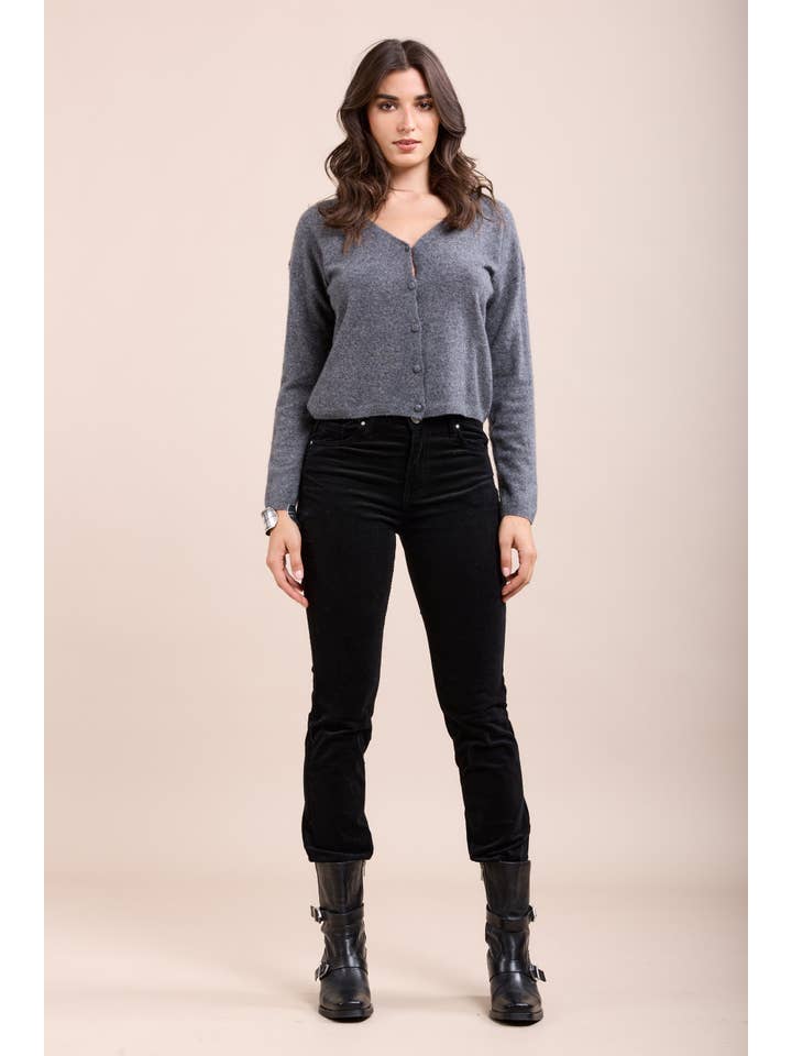 Toxik3 - Wholesale Pants - Women's - Toxik3 pantalon slim push-up stretch en velours milleraies