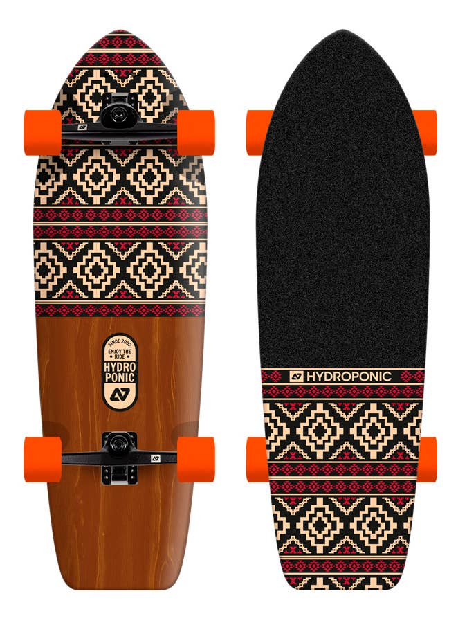 SURFSKATE SQUARE 33'' ETHNIC for wholesale by Hydroponic