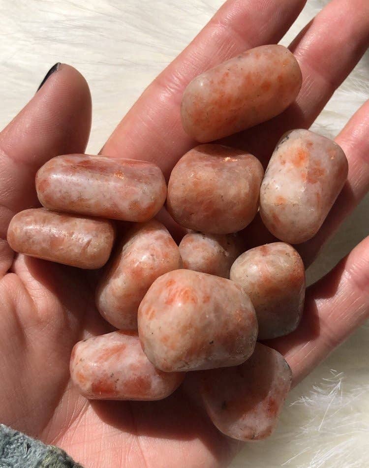 Panache - Wholesale Spiritual Stone/Crystal - Sunstone Tumbled Stone1