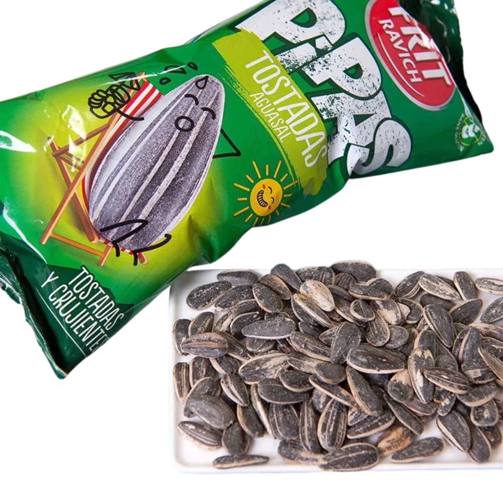 123bonbon – Großhandel Chips – FRIT RAVICH geröstete grüne Sonnenblumenkerne2
