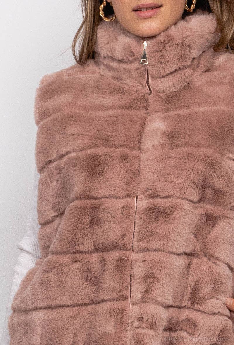 LIL' MOON - Wholesale Outerwear Vest - Women's - Vest #2551179