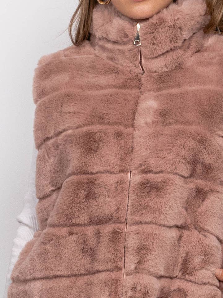 LIL' MOON - Wholesale Outerwear Vest - Women's - Vest #25511755