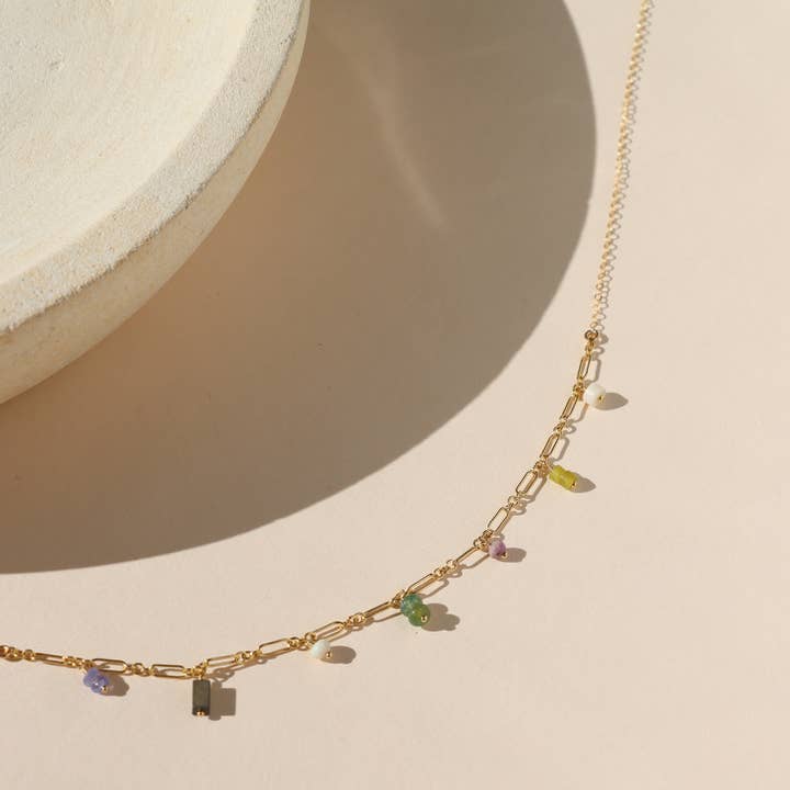 Desert Bloom Necklace I Spring Jewelry for wholesale by Token Jewelry