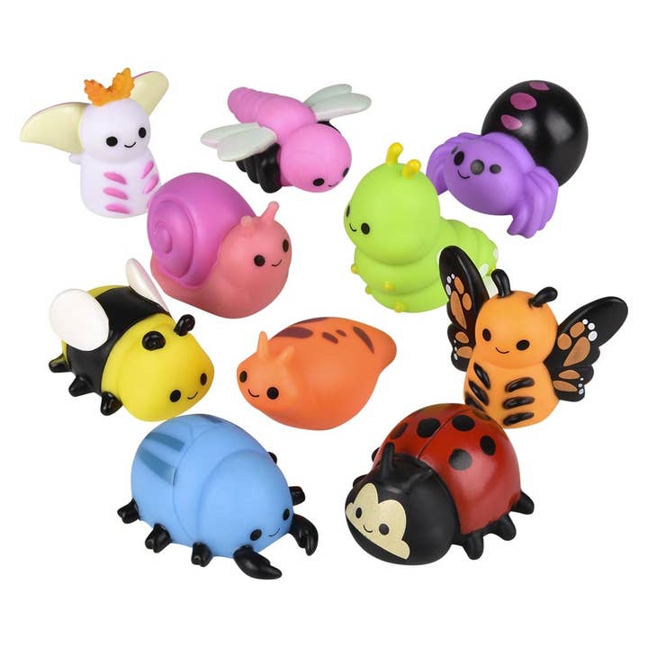 La Luna Bella - Toys - Wholesale Figurine Toy - Kids - 2" RUBBER BUG ASSORTMENT LLB Figurine Toys