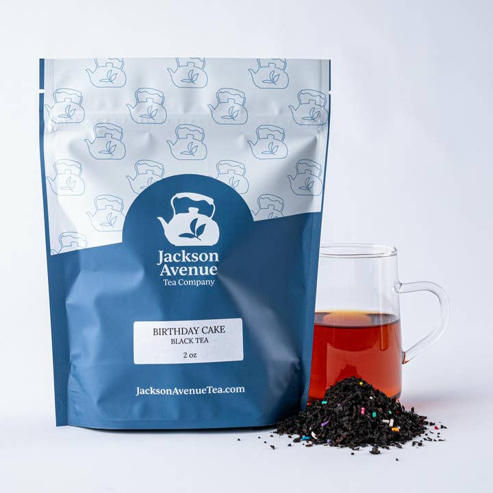 Jackson Avenue Tea Co - Wholesale Loose Tea - Birthday Cake Black Loose Leaf Tea1