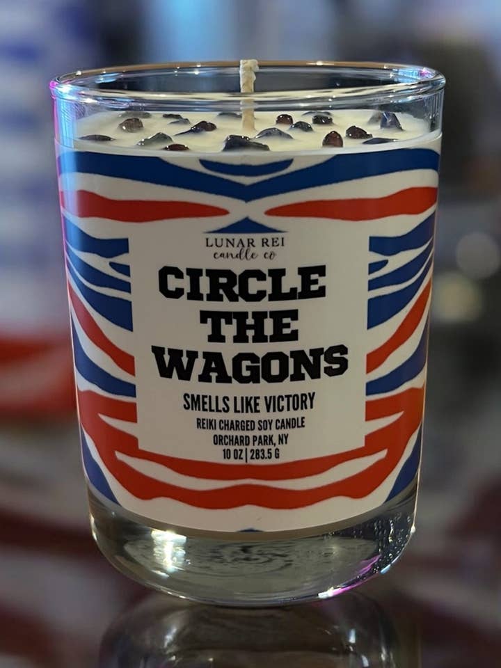 Circle the Wagons for wholesale by Lunar Rei Candle