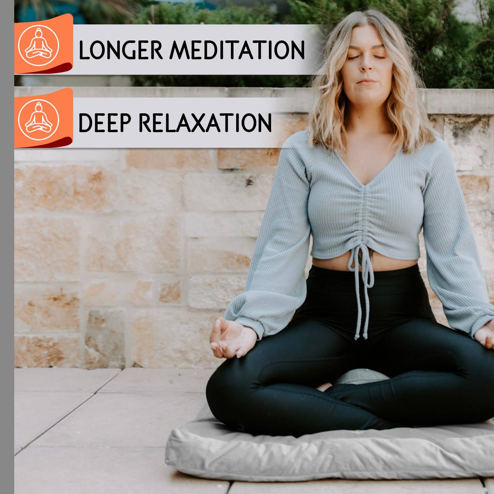 Florensi - Wholesale Meditation Supplies - Meditation Cushion & Mat Set15