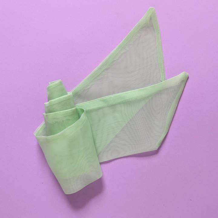 FashionMeme LLC – wholesale Scrunchie - Dam – Retro Hårscarf - Pastell Chiffon Bandana