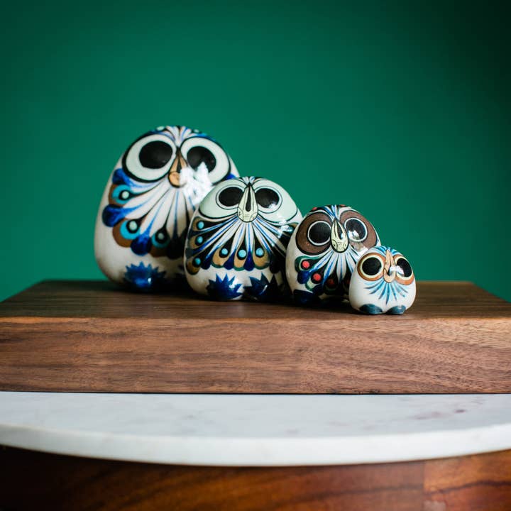 Lucia's Imports - Wholesale Decorative Figurine - Adorable Mini Owl Ceramic Decorative Figurine3