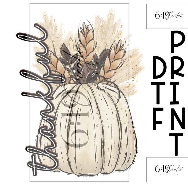 Dankbare DTF-afdruk voor wholesale door 6:19 Creative