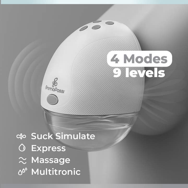 Primo Passi – Sutiã de amamentação - Maternidade por atacado – Primo Passi - Bomba Tira-Leite Elétrica Dupla Mãos-Livres4