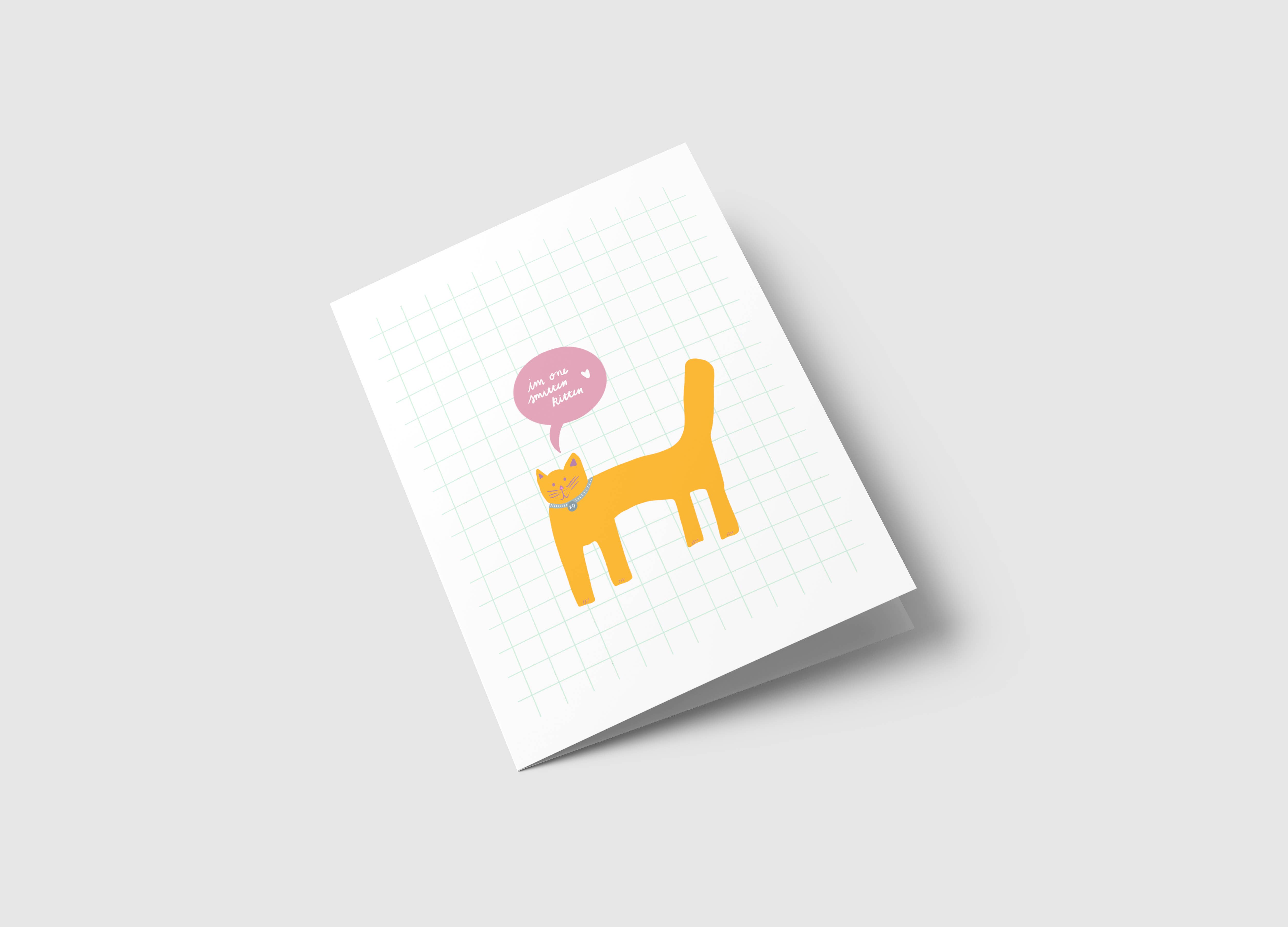 bea co. paper - Wholesale Everyday Greeting Card - Smitten Kitten