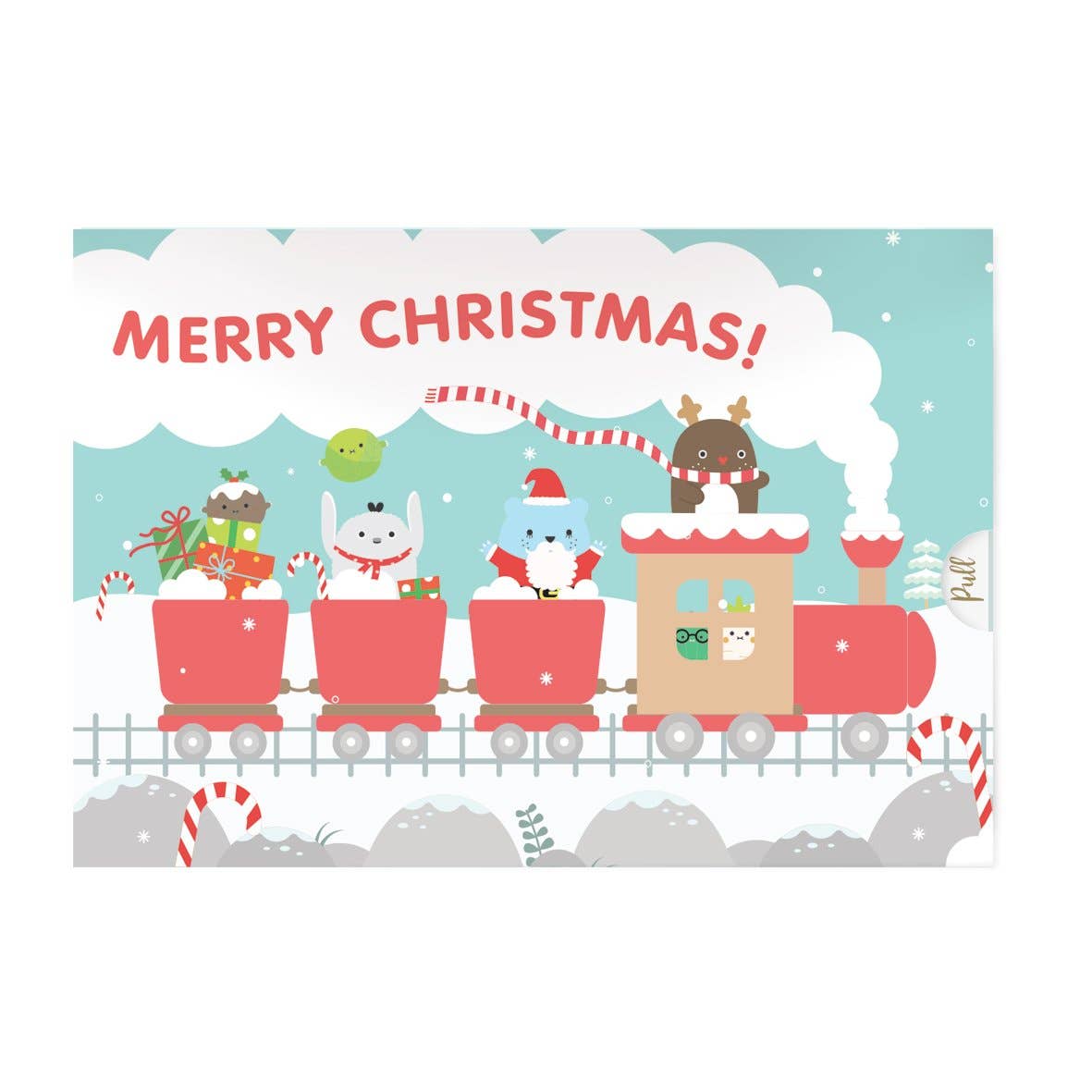 My Design Collections - Wholesale Christmas card - Noodoll Music Box Card1