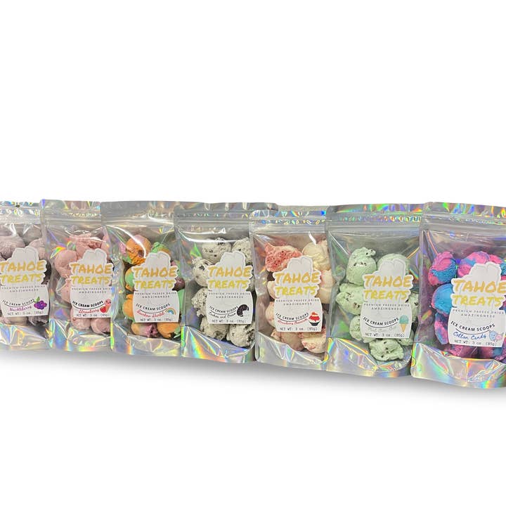 Boules de glace - Glace d'astronaute stable à température ambiante pour la vente par Tahoe Treats