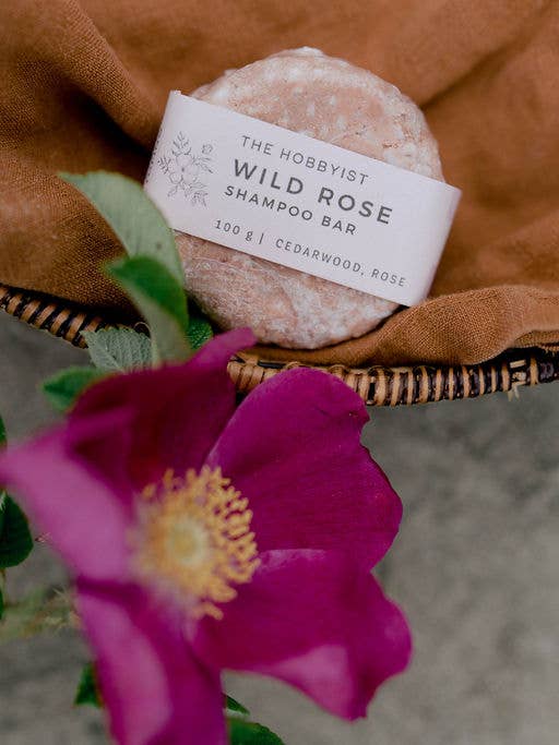 Barre de shampoing Wild Rose pour la vente par The Hobbyist