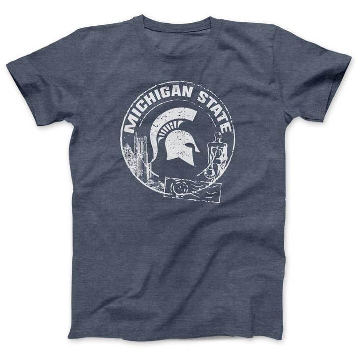 Michigan State University Passport T-shirt for wholesale by Nudge Printing