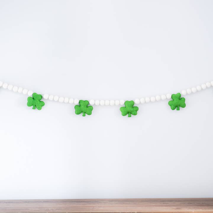 Nivas - Wholesale Bunting/Garland - Shamrock/ Clover Garland / St. Patrick's day Decor 2