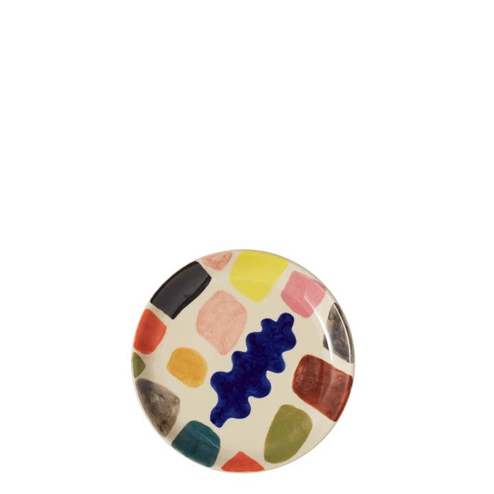 Donna Wilson - Wholesale Borden - Mottle aardewerk kleurrijk bijzetbord