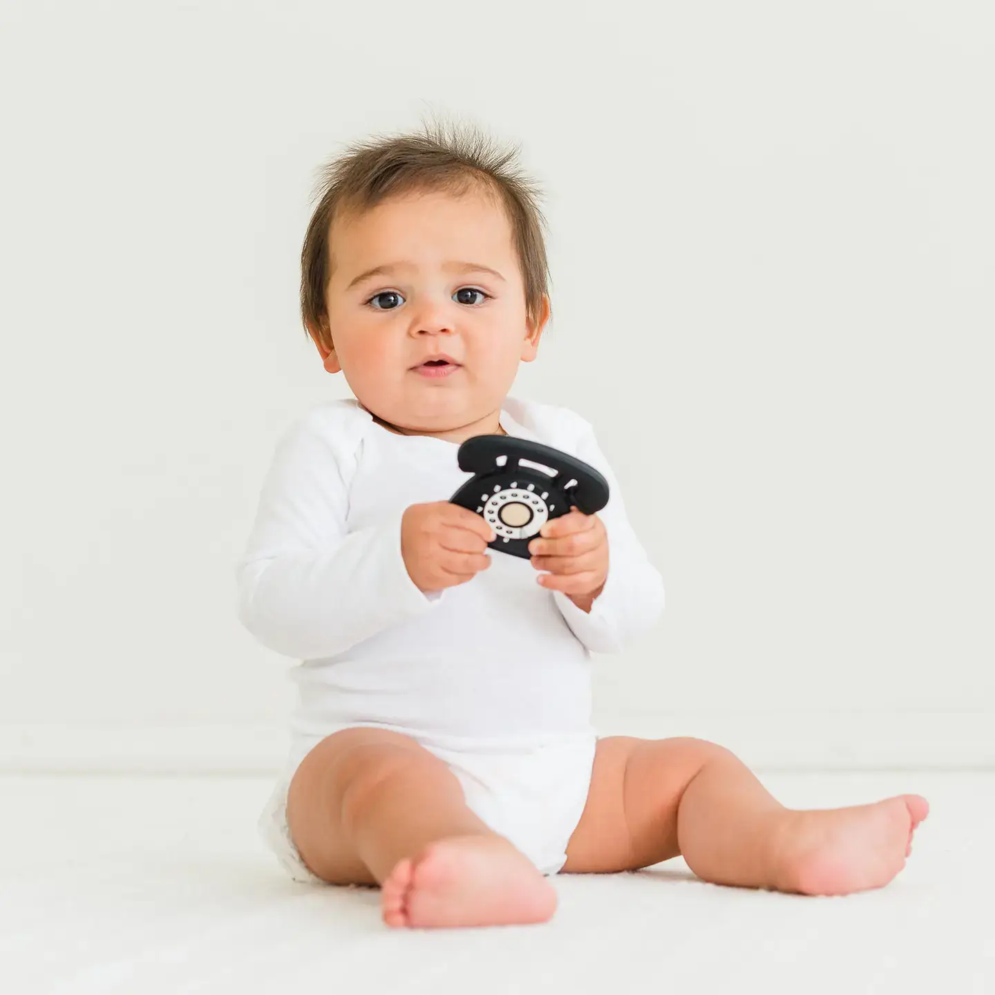 Gummy Chic - Wholesale Bijtring - Baby - Vintage telefoon bijtspeeltje voor tandjes krijgende baby's - Leuk babycadeau12