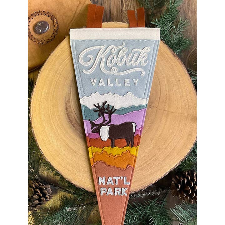 Kobuk Valley National Park Pennant for wholesale by Yoho & Co.