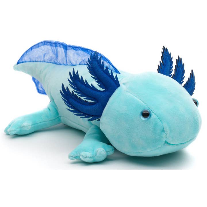 Uni Toys - Wholesale Stuffed/Plush Toy - Kids & Baby - Axolotl - Glows In The Dark - 32 cm - Cuddly/Plush Toy