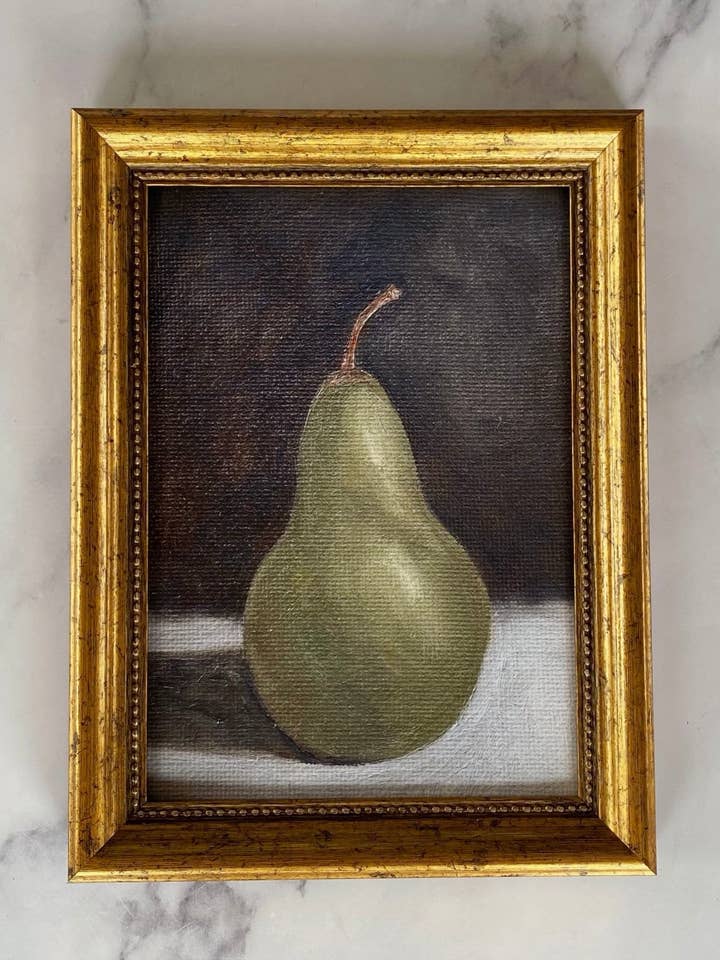 PEAR #2 - Art Print (unframed) for wholesale by Krista Kim Studio