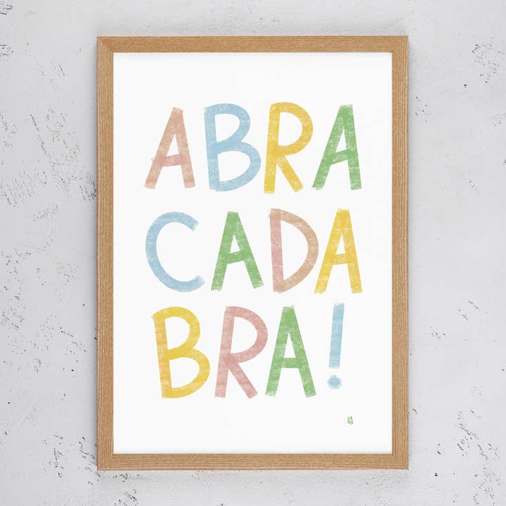 Kago Studio - Wholesale Art Print - Kids & Baby - Abracadabra - Children's Art Print | Kids Wall Art6