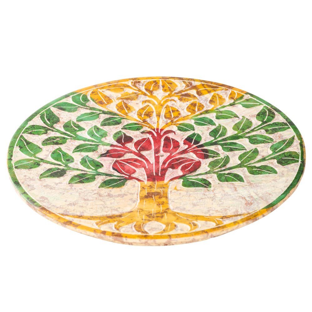 Benjamin International - Wholesale Incense Holder - 4" TREE OF LIFE NATURAL INCENSE BURNER1