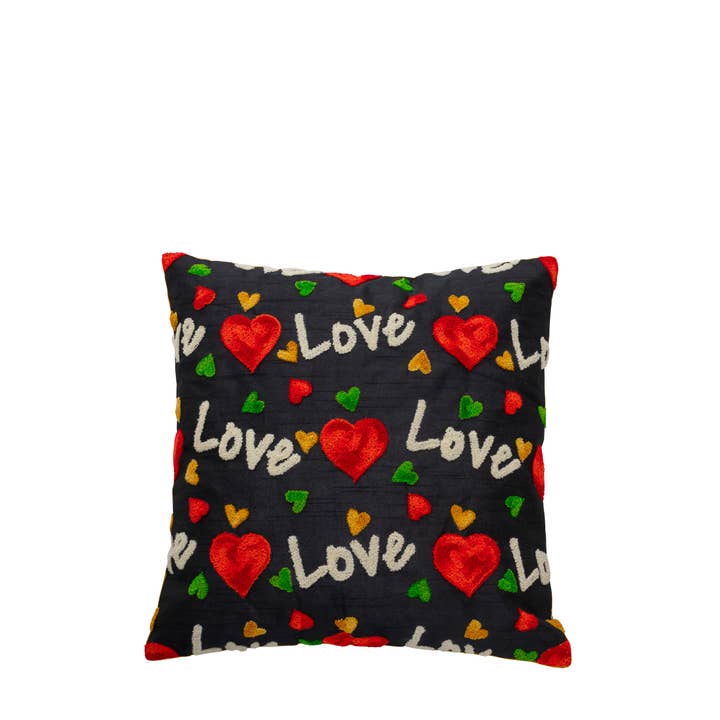 EINZIGARTIG Bestickter Kissenbezug Do9497Co mit buntem Muster für den Großhandel auf Faire