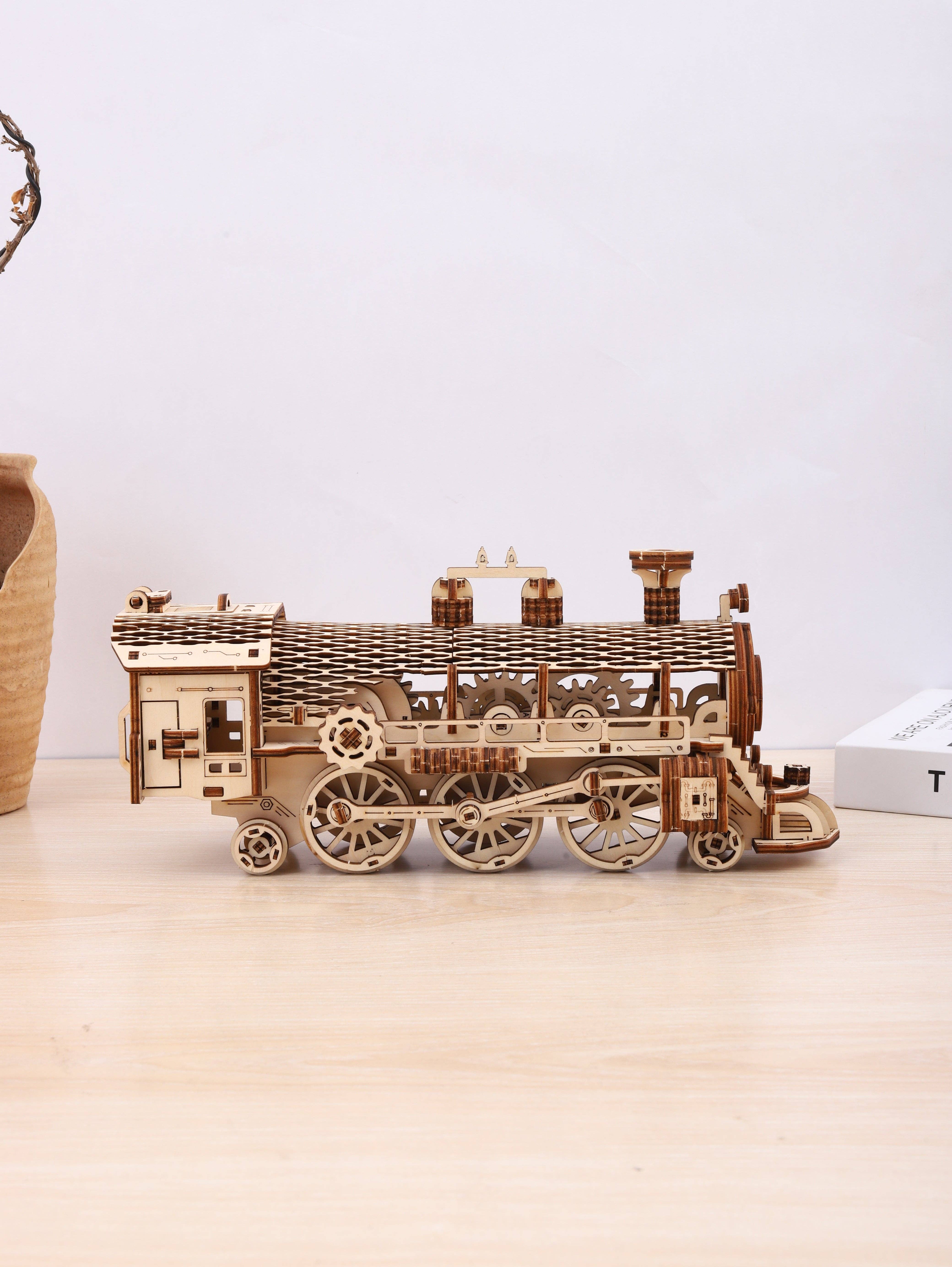 Marissa's Gifts – wholesale DIY craft kit – Child – DIY Model wooden kit train