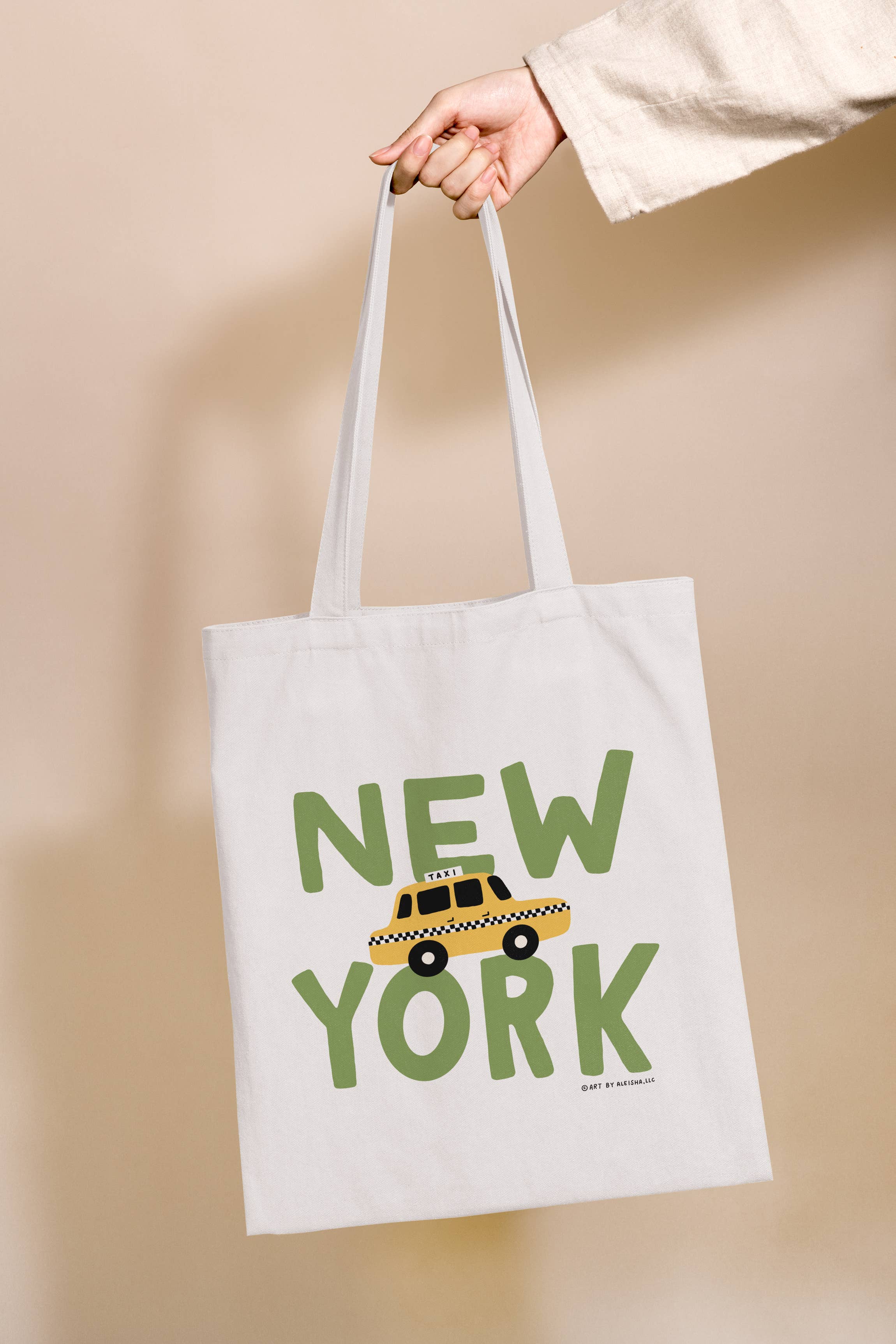 By Aleisha - Wholesale Tote Bag - Unisex - New York City Name Tote