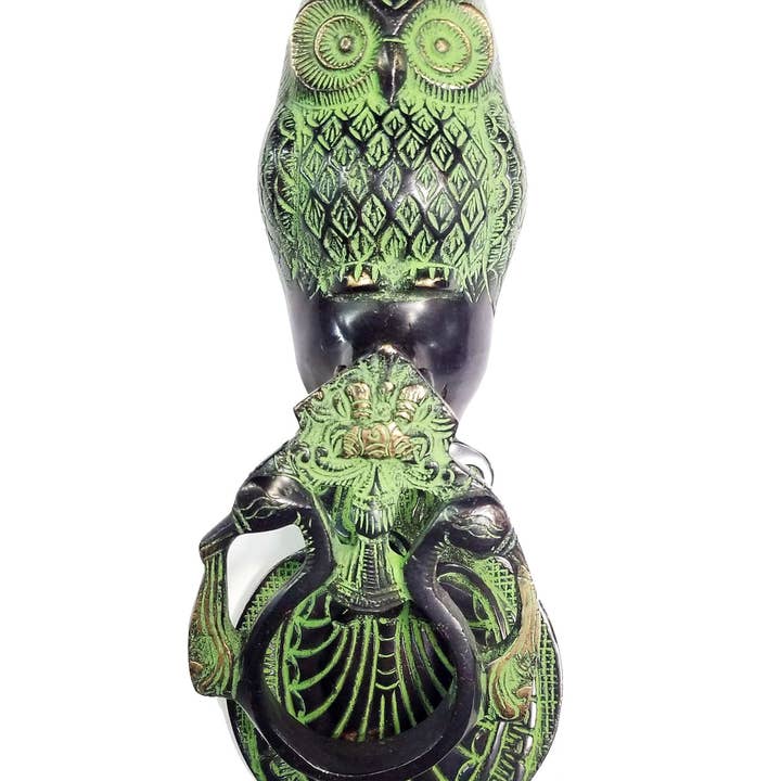 Yak & Yeti - Wholesale Knob/Pull - Owl Door Knocker Handle0