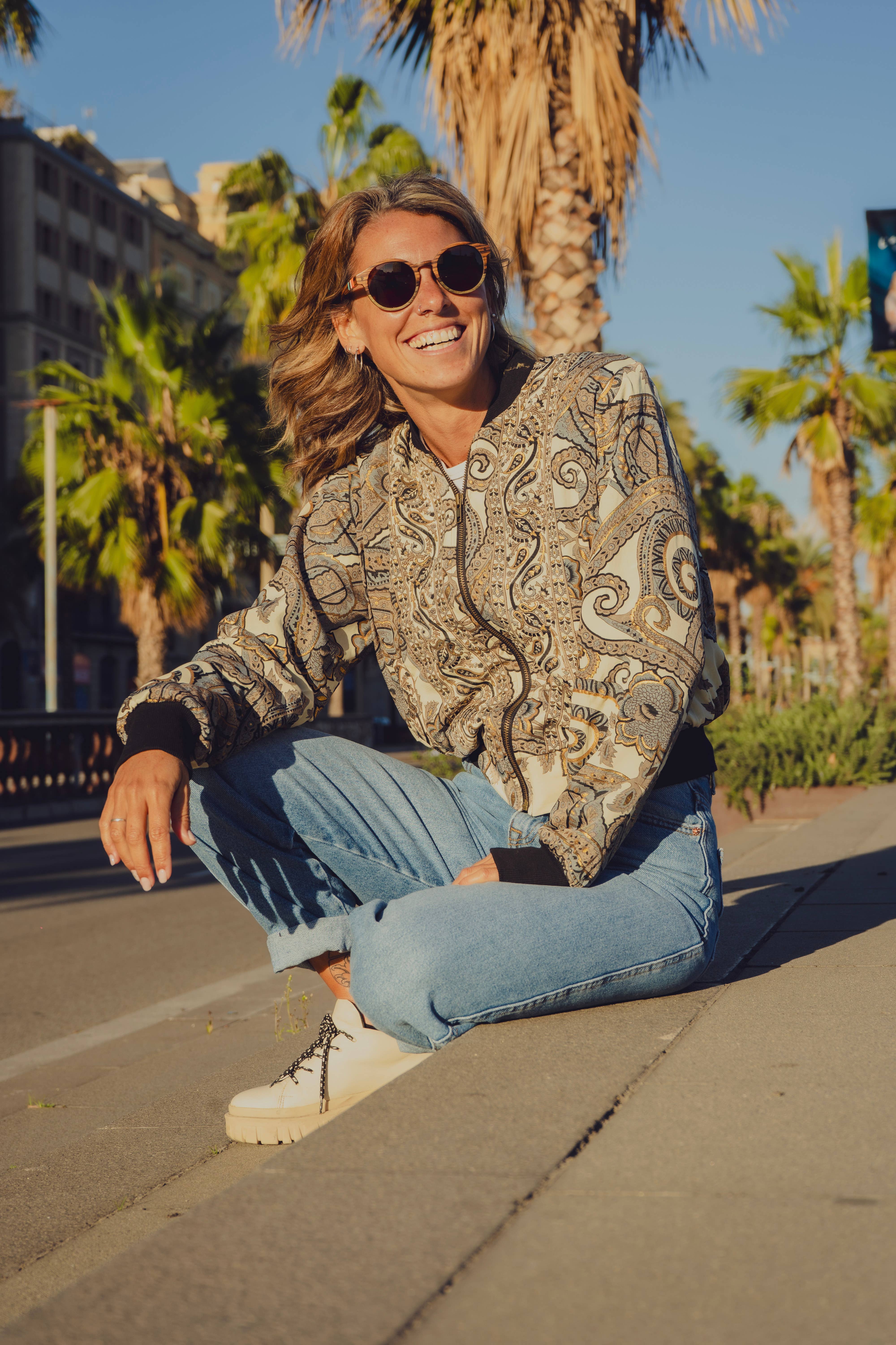 Arena Formentera - Vendita all'ingrosso Bomber - Donna - Bomber bohemien ULTIMI 3 PEZZI!18