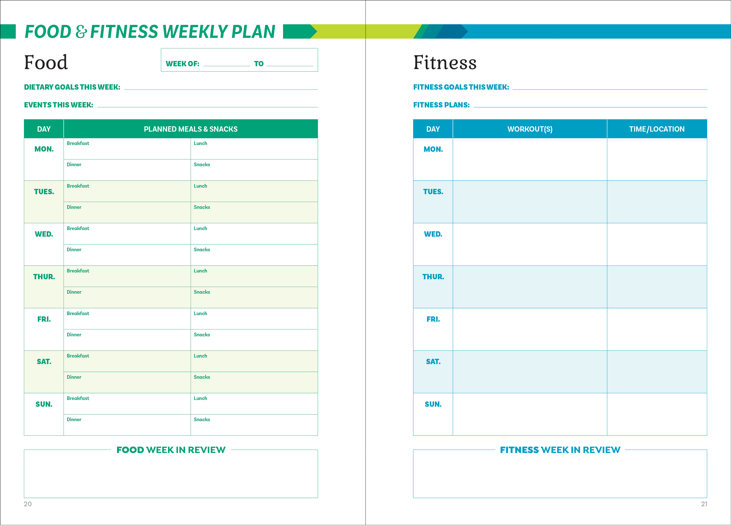 Peter Pauper Press - Vente Journal intime - Carnet de nutrition et de remise en forme5