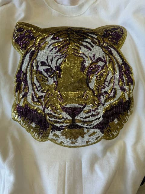 Earth Potions - Wholesale Patch - Tiger Sequin Patch