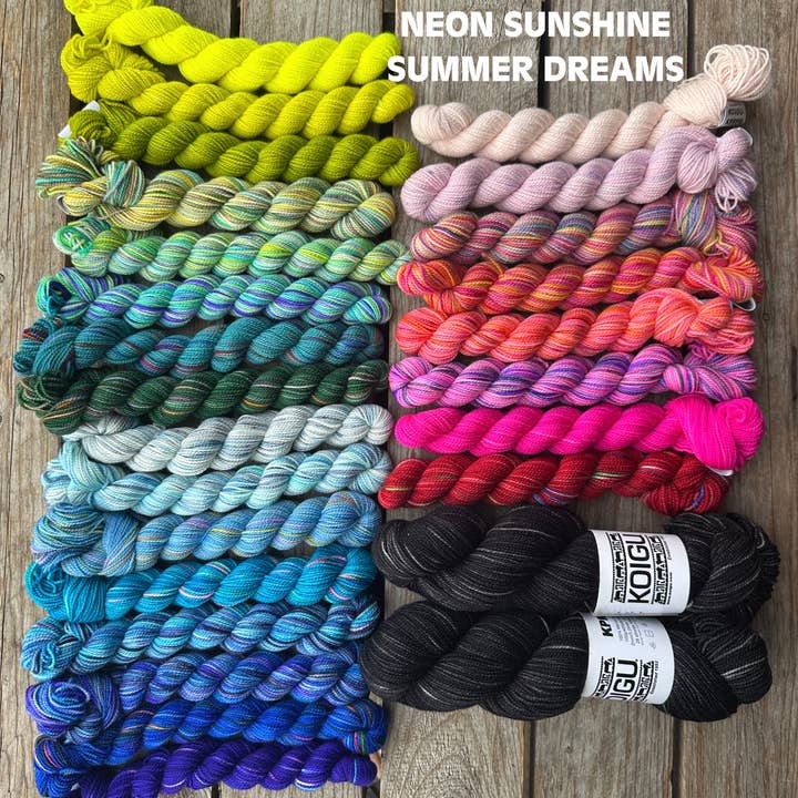 Koigu Wool Designs - Wholesale Yarn - NEON SUNSHINE WRAP