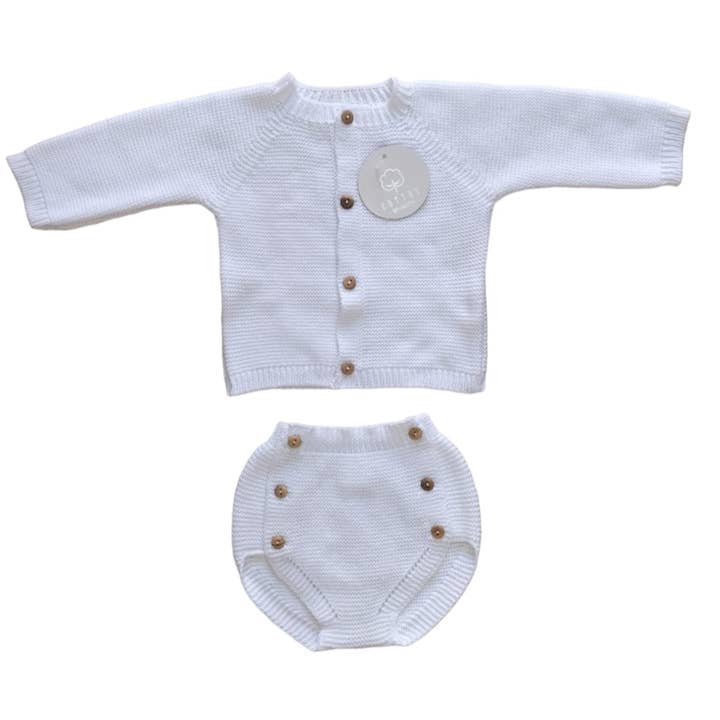Cotton Socks - Wholesale Clothing Set - Baby - CM110/1 Jacket Set with Diaper Cover