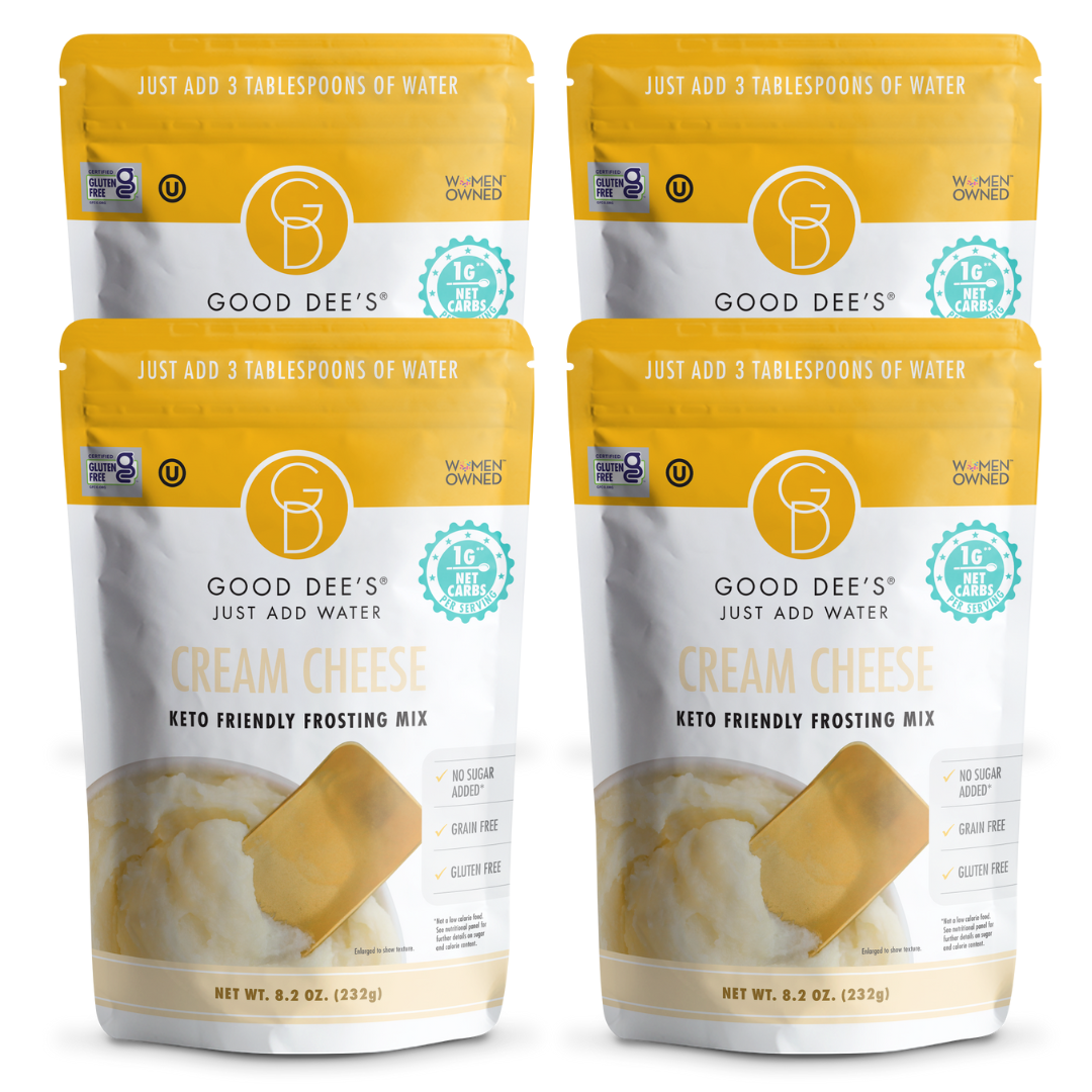 Good Dee's – wholesale Cake mix – Just Add Water Cream Cheese Keto Frosting - Gluten Free and No Added Sugar8