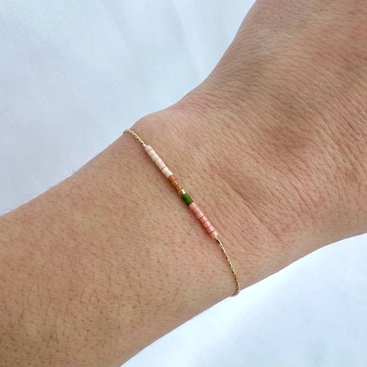 Ocean Breakup - Wholesale Beaded Bracelet - Springtime Minimalist Beaded Bracelets