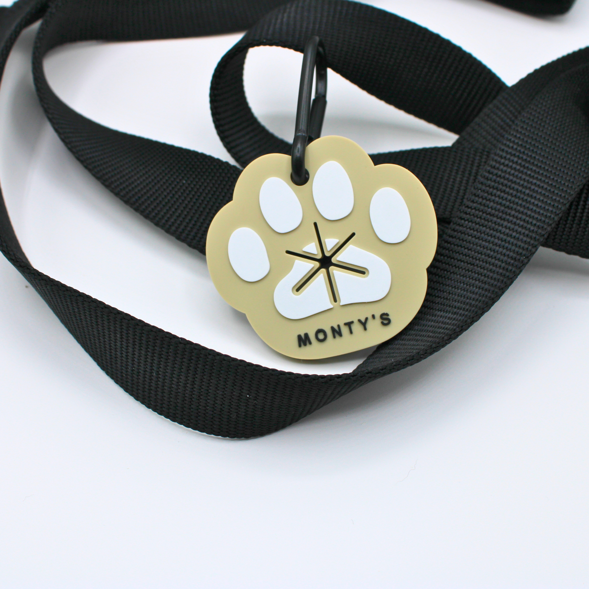 Monty's Bags - Wholesale Pet Poop Bag Dispenser - Silicone Used Poop Bag Handsfree Holder - Paw Print15