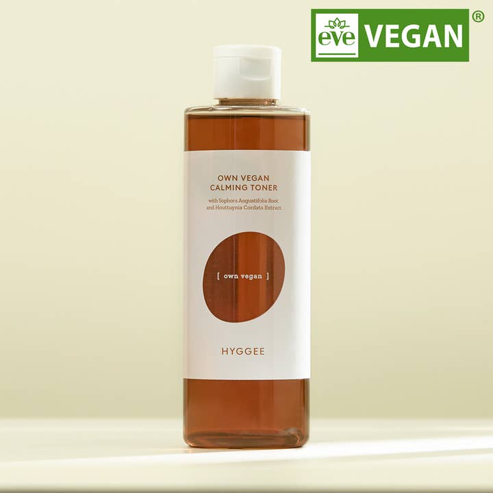 HYGGEE Own Vegan Calming Toner 250ml for wholesale by HYGGEE