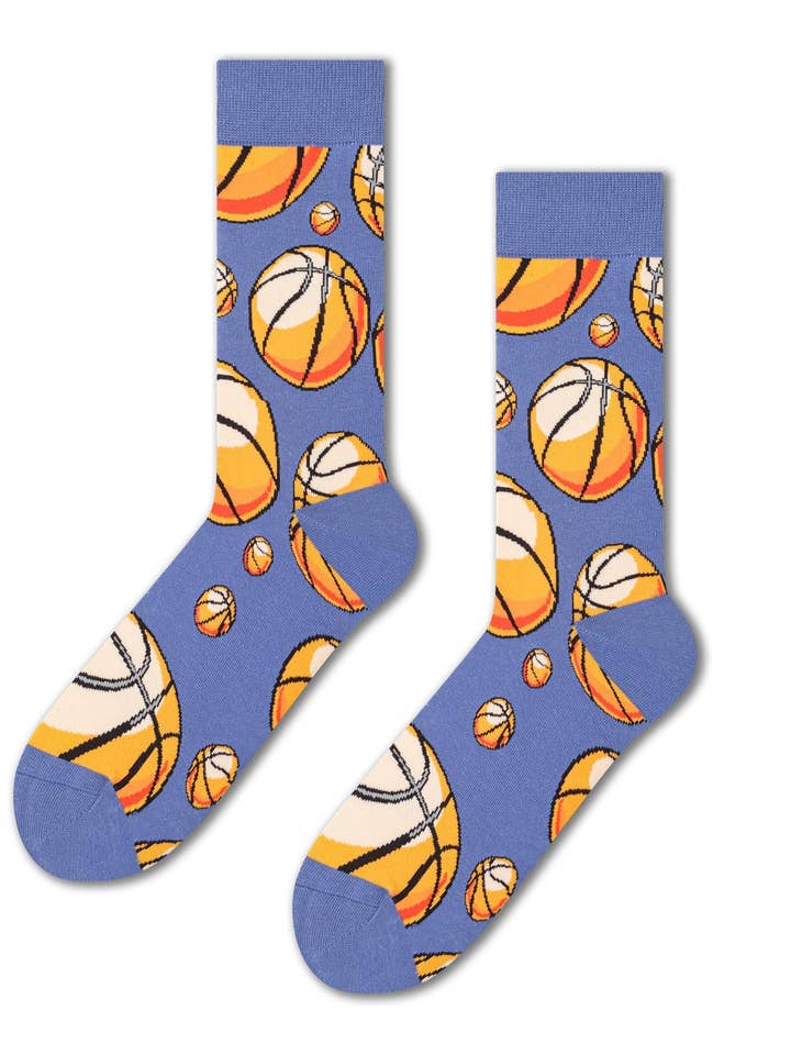 "Socks 'Passion for Basketball'" for wholesale by Marc JoJo
