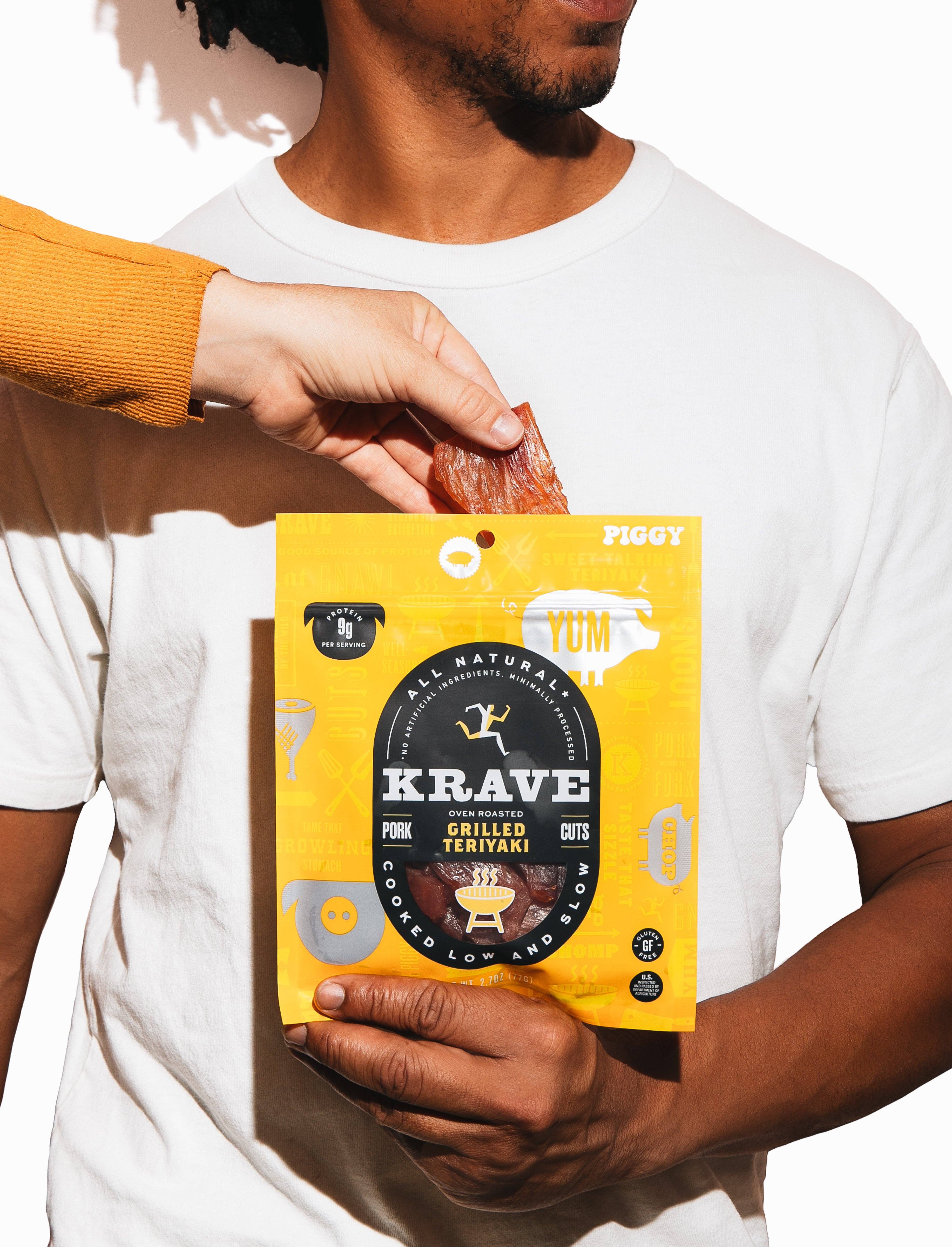 KRAVE & Chef's Cut Real Jerky - Wholesale Jerky - Grilled Teriyaki Pork Jerky3