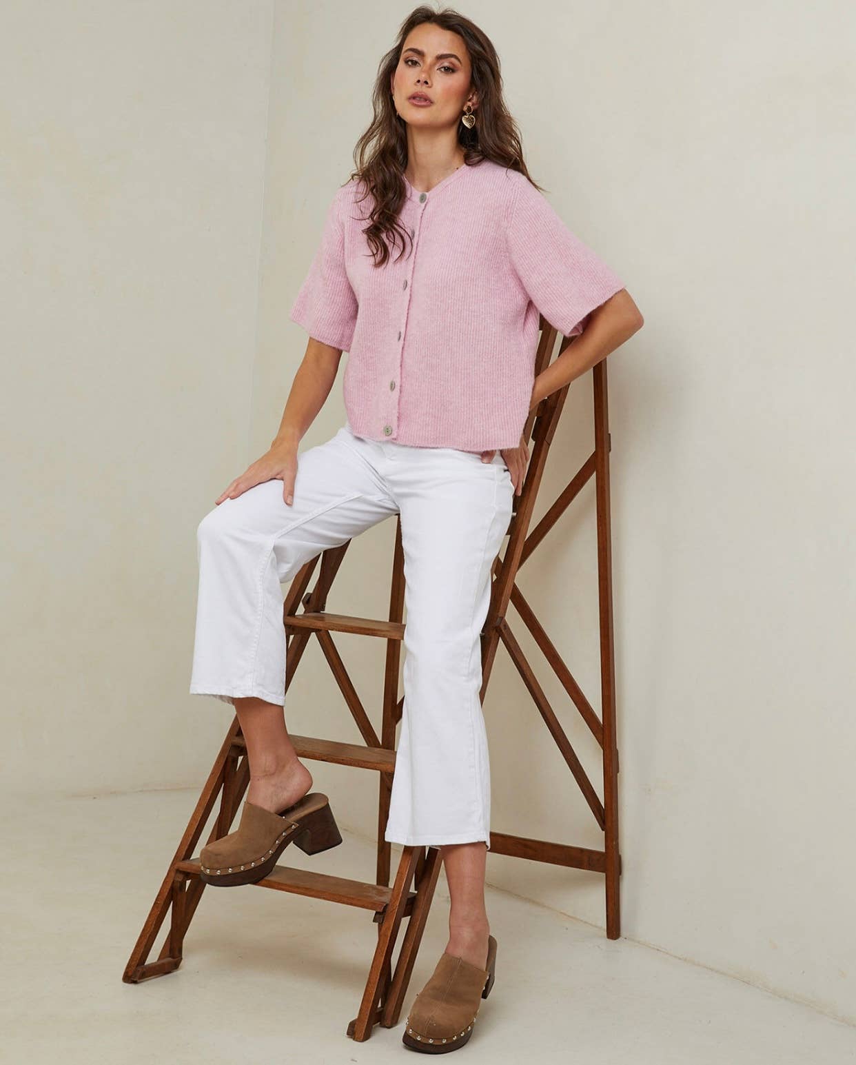 LÉA & LUC – Großhandel Strickjacke – Damen – Damen-Cardiganweste REF. 50755 aus weichem Strick27