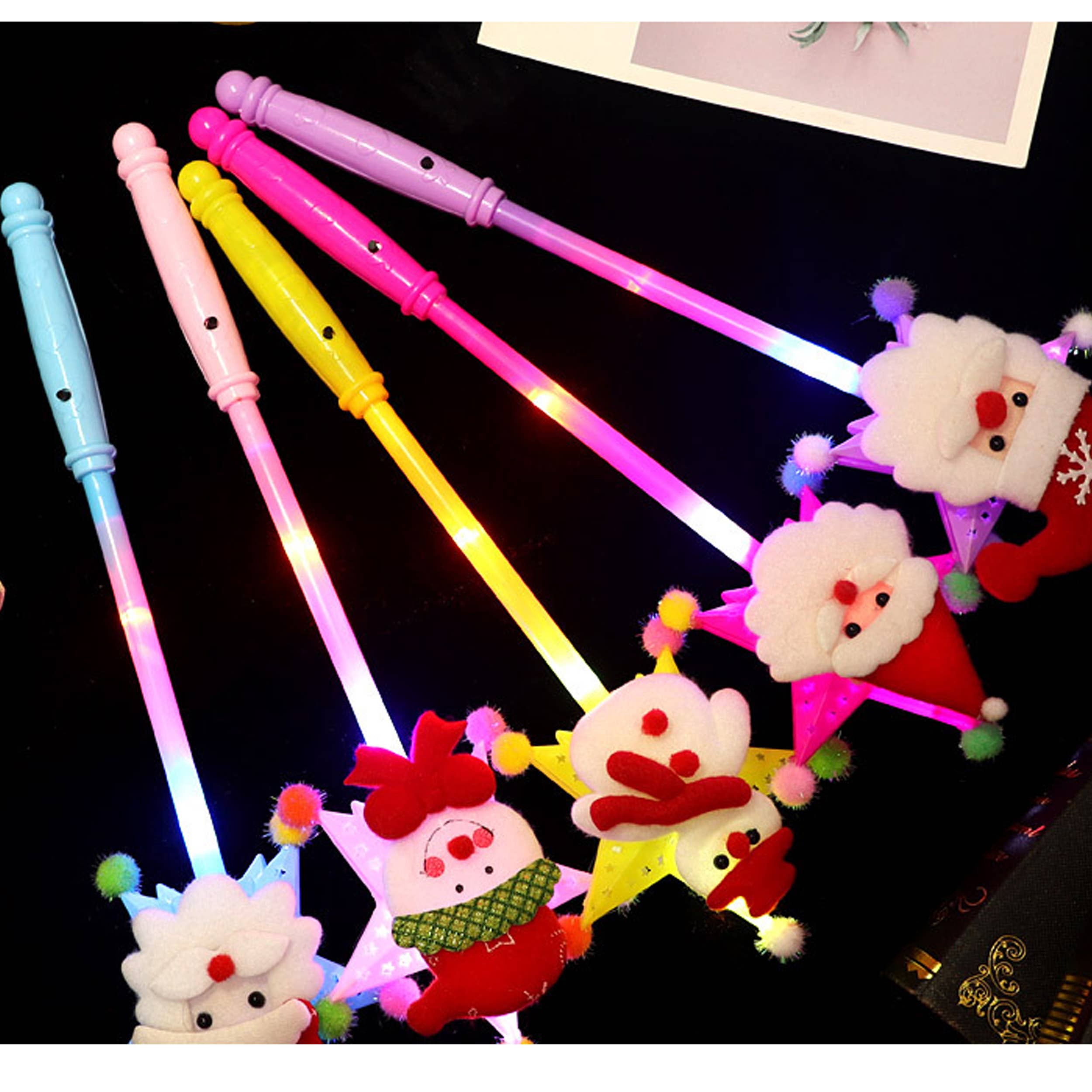 Pagdee Kids Juniors – wholesale Trollstav - Barn – Semesterdekoration LED-upplyst ihålig stjärnmagisk stav för barn2